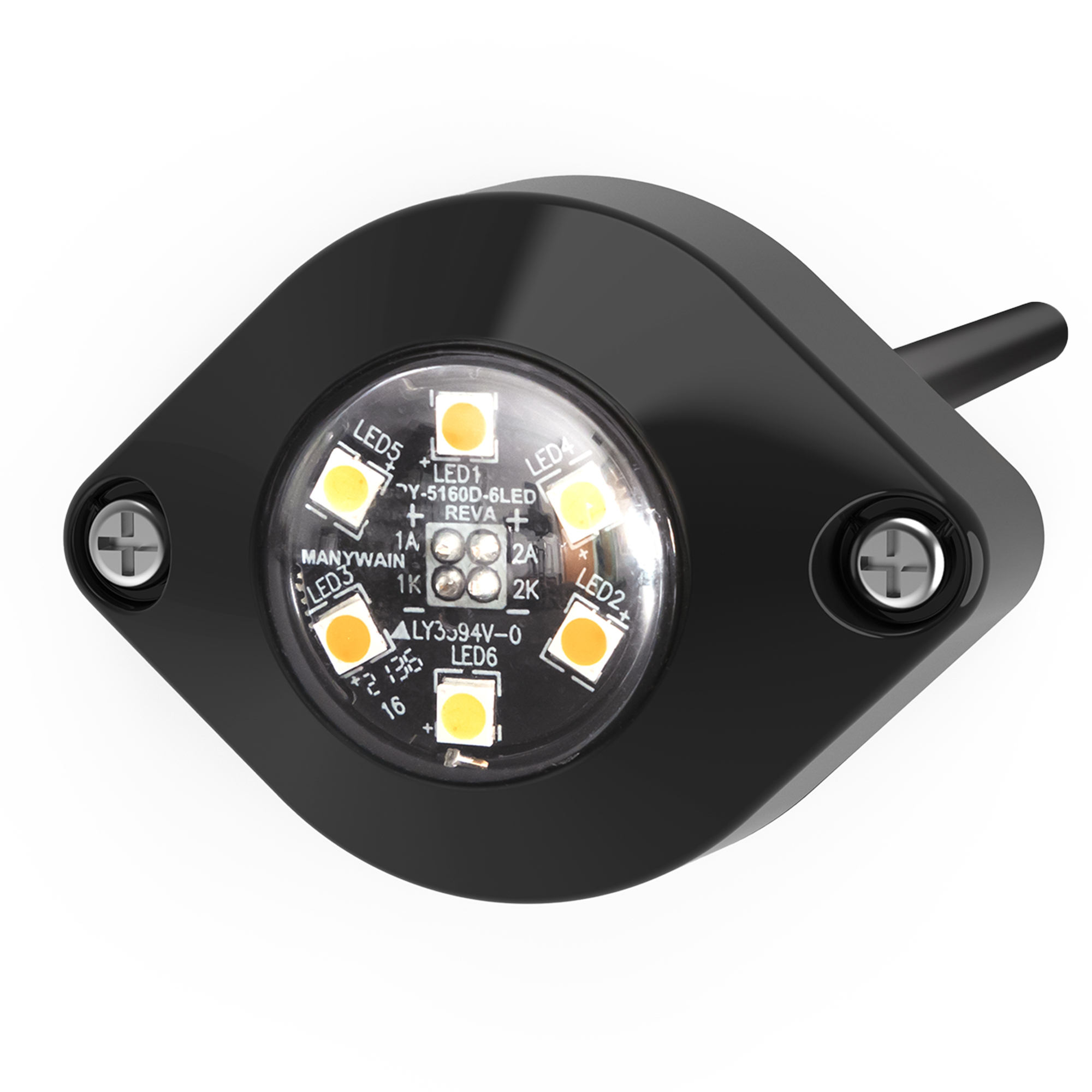 ECCO, DUAL COLOR DIRECTIONAL AMBER/RED, Light Type LED, Lens Color Clear, Included (qty.) 1 Model# ED9015AR